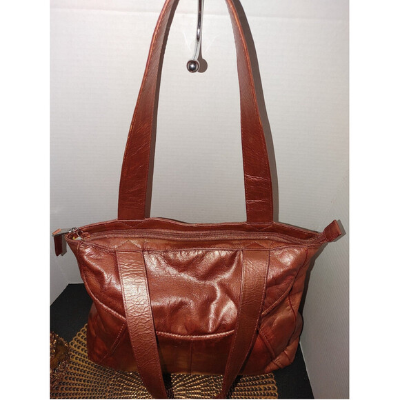 Kenneth Cole Leather Tote - Picture 7 of 9